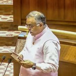 Rajya Sabha members taking oath in Parliament Rajya Sabha members taking oath in Parliament