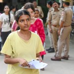 NEET-UG 2026 examination centre with students and invigilators NEET-UG 2026 examination centre with students and invigilators
