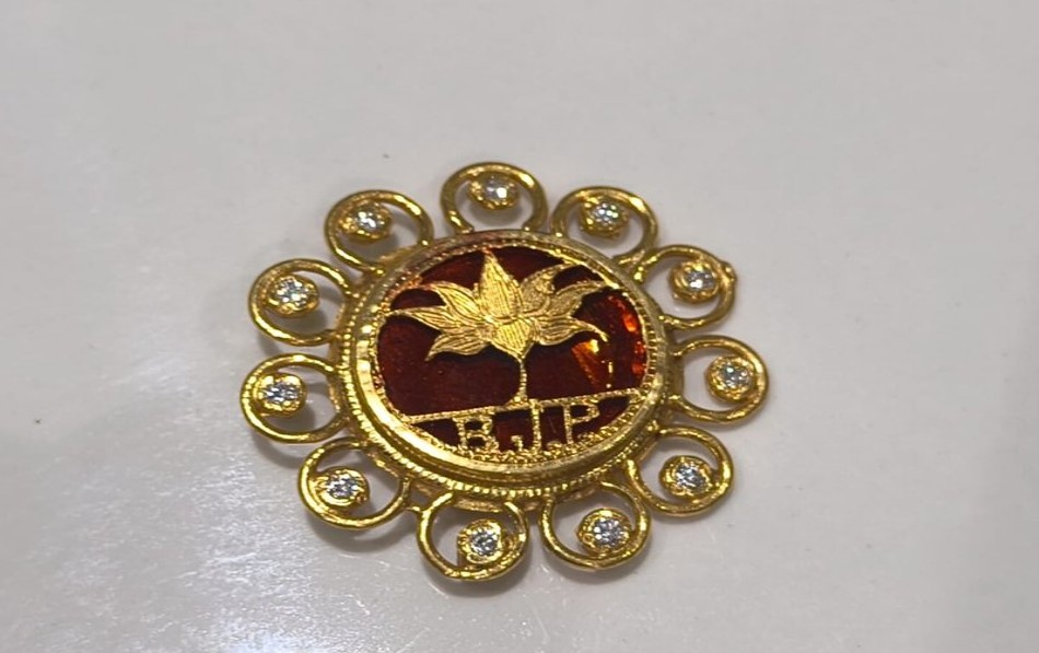 PM Modi Thewa art cufflinks global recognition Slovakia PM Modi Thewa art cufflinks global recognition Slovakia