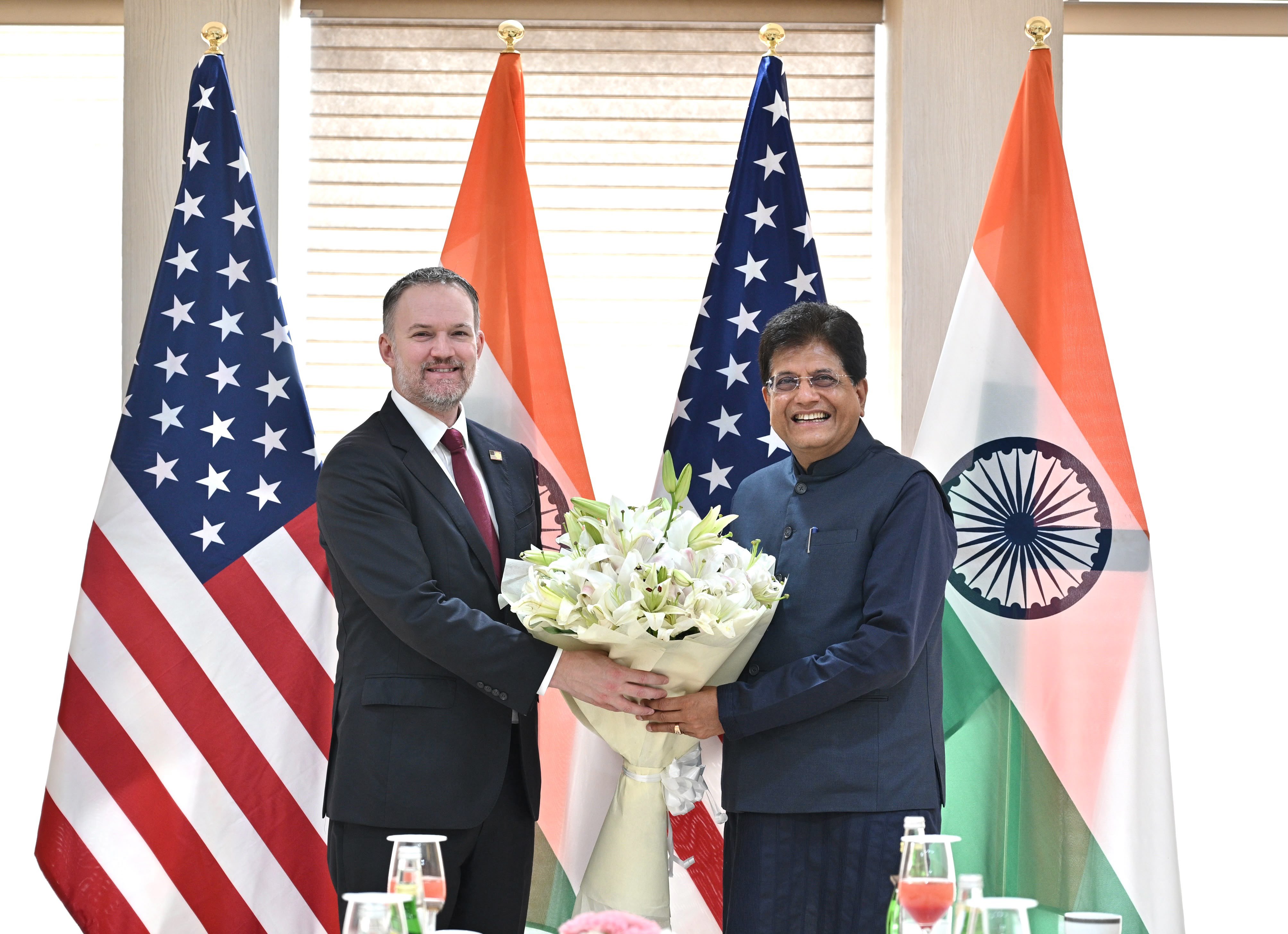 Piyush Goyal and US Trade Representative Jamieson Greer discuss India US trade pact Piyush Goyal and US Trade Representative Jamieson Greer discuss India US trade pact