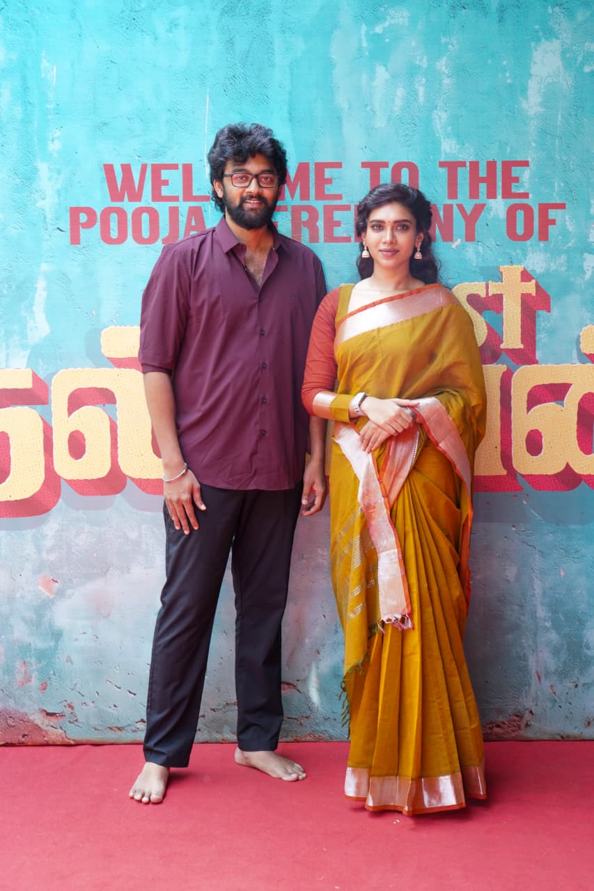 Almost Nallavan film launch pooja ceremony with Raju Jeyamohan and cast Almost Nallavan film launch pooja ceremony with Raju Jeyamohan and cast
