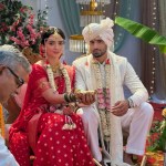 Sonakshi Batra portraying Maharashtrian bride in Jagadhatri wedding track Sonakshi Batra portraying Maharashtrian bride in Jagadhatri wedding track