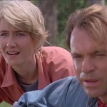Laura Dern and Sam Neill in a Jurassic Park scene tribute Laura Dern and Sam Neill in a Jurassic Park scene tribute