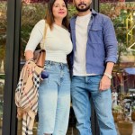 Sambhavna Seth and Avinash Dwivedi twinning in denim on their 10th anniversary Sambhavna Seth and Avinash Dwivedi twinning in denim on their 10th anniversary