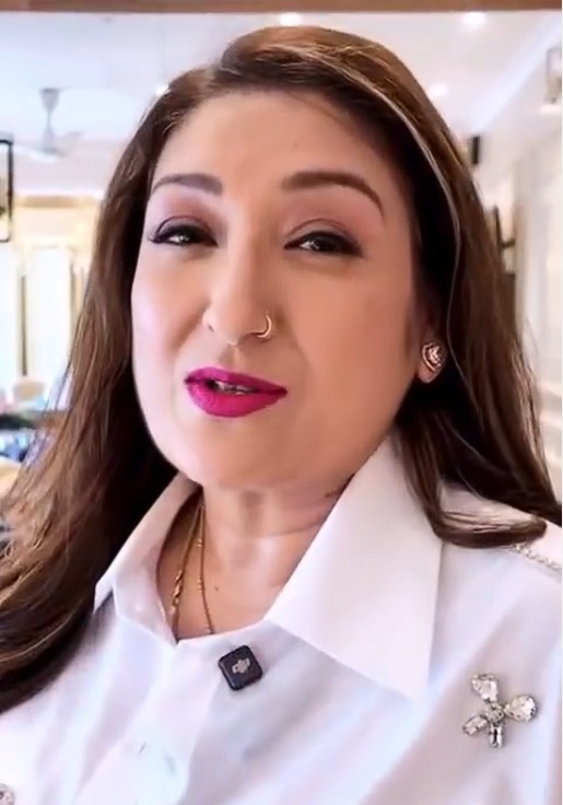 Sunita Ahuja in Lock Upp 2 expressing her calm approach to conflicts with younger contestants Sunita Ahuja in Lock Upp 2 expressing her calm approach to conflicts with younger contestants