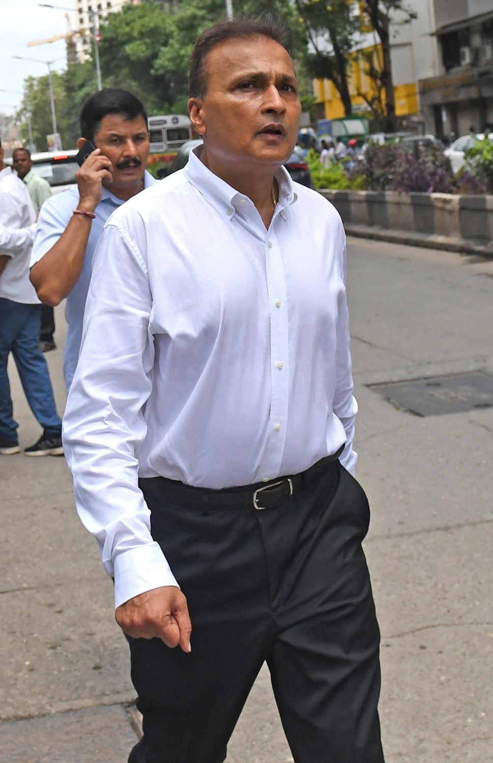 Anil Ambani arrives for CBI questioning in SBI fraud case Anil Ambani arrives for CBI questioning in SBI fraud case