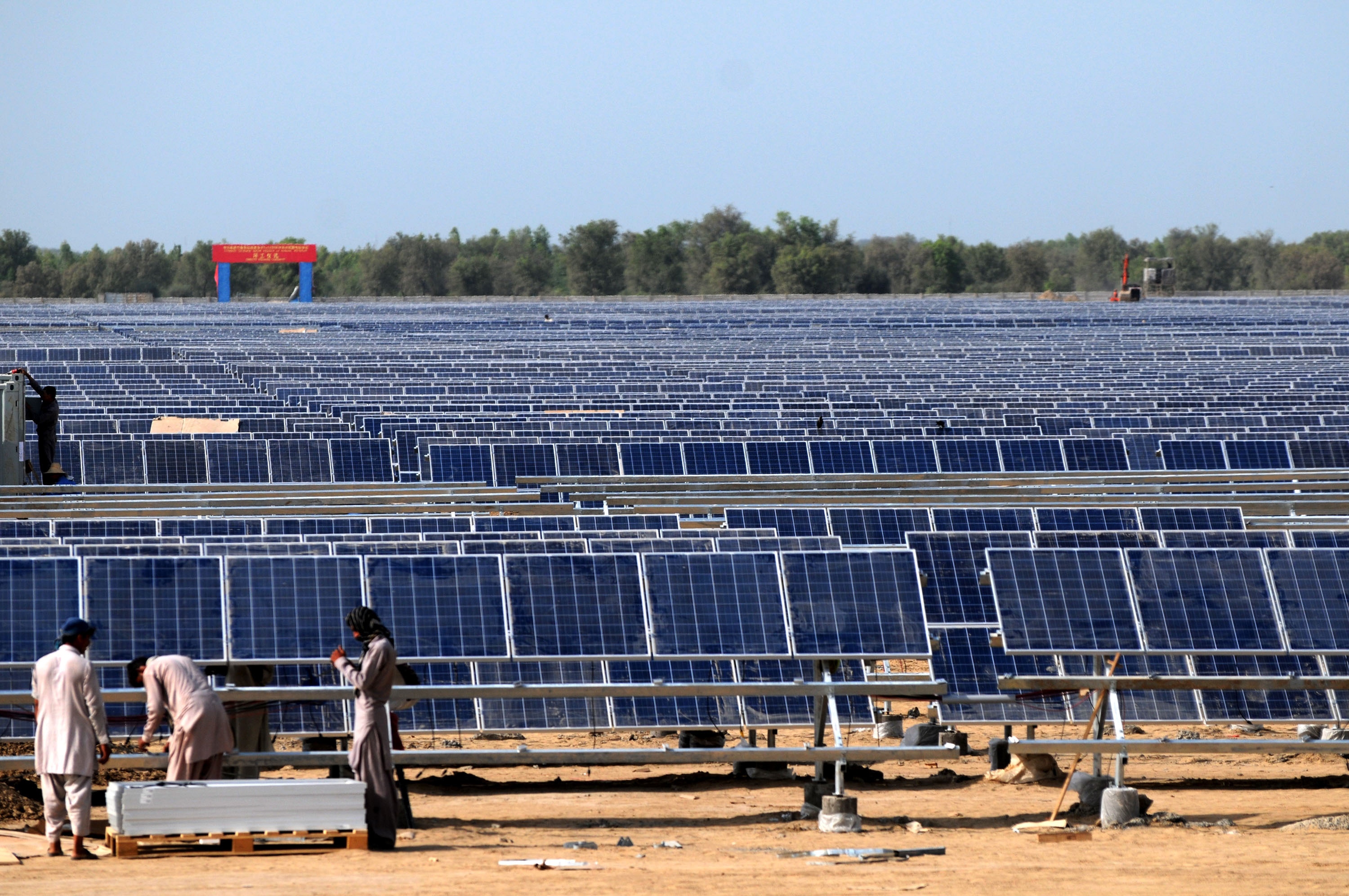 Chinese clean energy equipment installation in developing country Chinese clean energy equipment installation in developing country