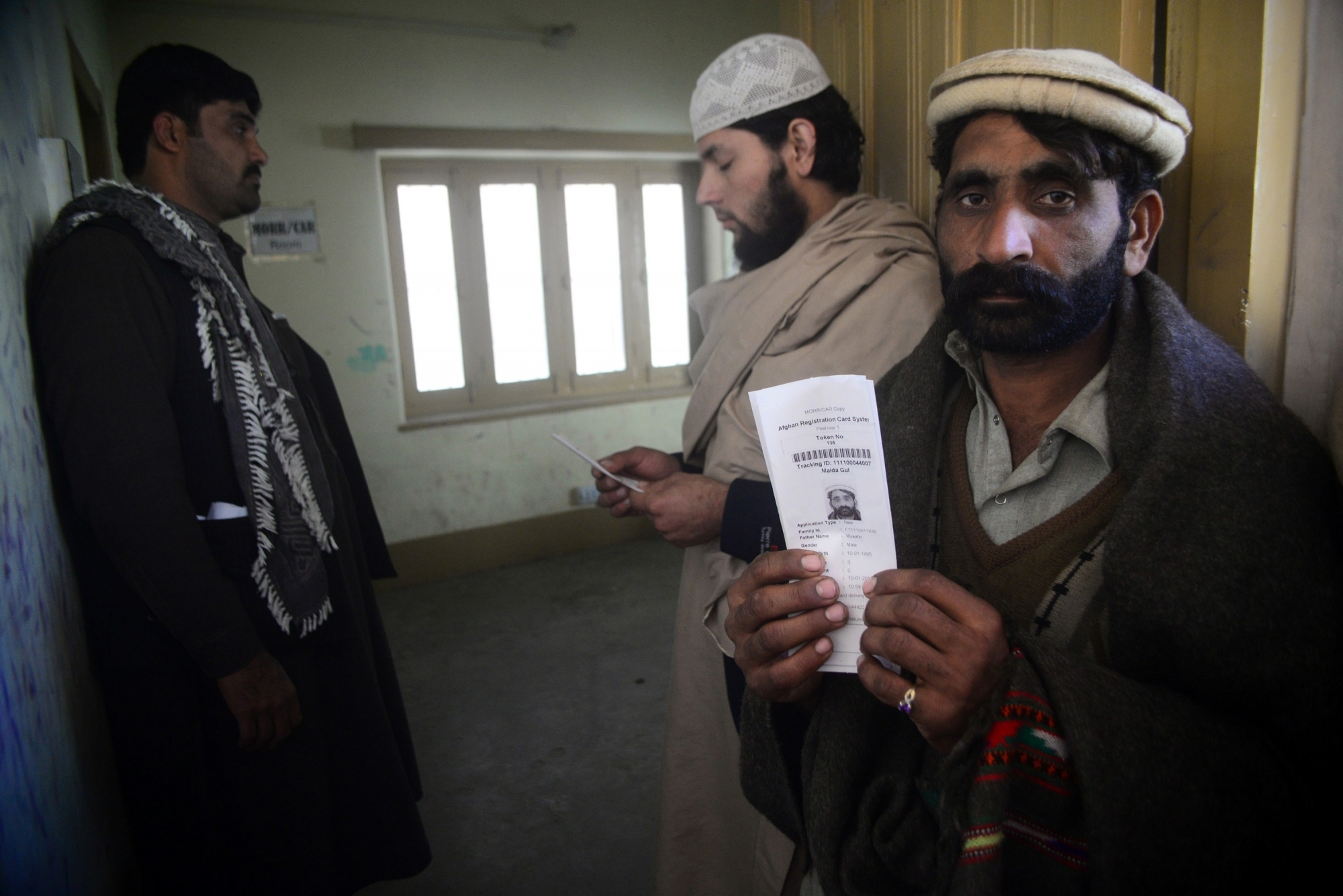 Police operation arresting illegal Afghan refugees in Swabi Pakistan Police operation arresting illegal Afghan refugees in Swabi Pakistan
