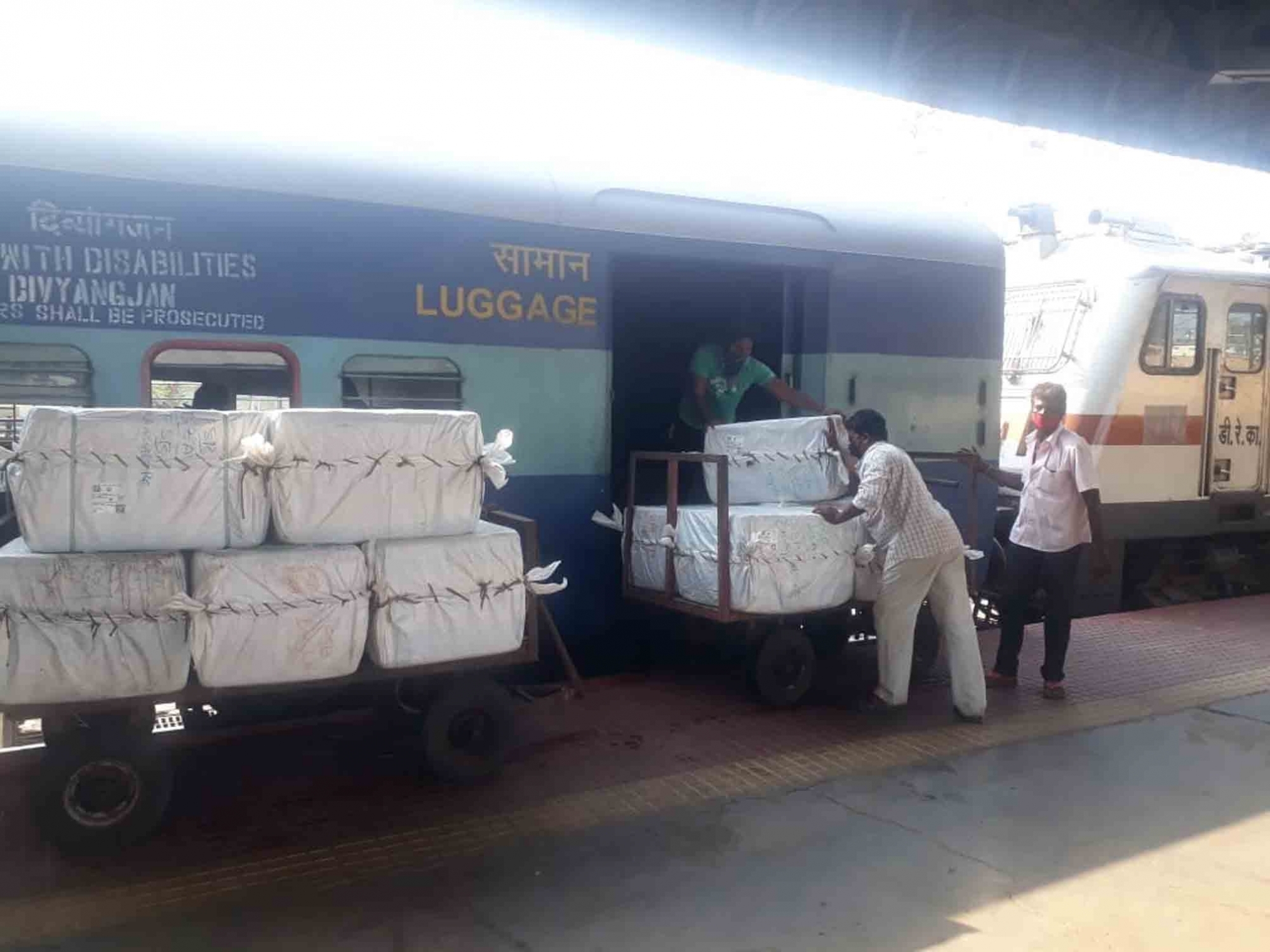 Indian Railways goods and parcel terminal modernization Indian Railways goods and parcel terminal modernization
