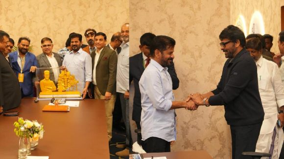 Global Summit 2025: సినిమా రైజింగ్ సెషన్.. సీఎం రేవంత్ రెడ్డితో సినీ ప్రముఖుల భేటి! Global Summit 2025: సినిమా రైజింగ్ సెషన్.. సీఎం రేవంత్ రెడ్డితో సినీ ప్రముఖుల భేటి!