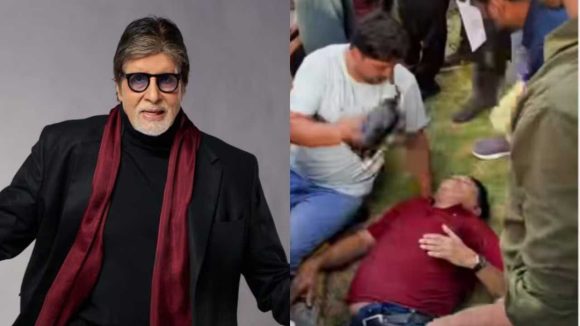 బిగ్ బీని చూసి స్పృహ తప్పిన అభిమాని: జల్సా వద్ద ఉద్విగ్న ఘటన! బిగ్ బీని చూసి స్పృహ తప్పిన అభిమాని: జల్సా వద్ద ఉద్విగ్న ఘటన!