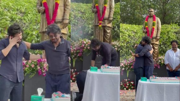 లెనిన్ సక్సెస్ తర్వాత అఖిల్ కన్నీళ్లు: తండ్రిని హత్తుకొని ఎమోషనల్ వీడియో వైరల్! లెనిన్ సక్సెస్ తర్వాత అఖిల్ కన్నీళ్లు: తండ్రిని హత్తుకొని ఎమోషనల్ వీడియో వైరల్!
