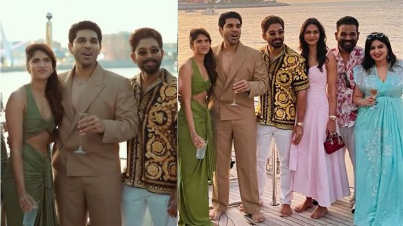 Allu Arjun's Rs 61 Lakh Rolex & Outfit at Allu Sirish's Dubai Pre-Wedding Bash Allu Arjun's Rs 61 Lakh Rolex & Outfit at Allu Sirish's Dubai Pre-Wedding Bash