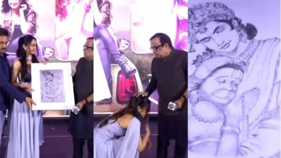 Brahmanandam's Unique Gift to Aishwarya Arjun Amazes Everyone Brahmanandam's Unique Gift to Aishwarya Arjun Amazes Everyone