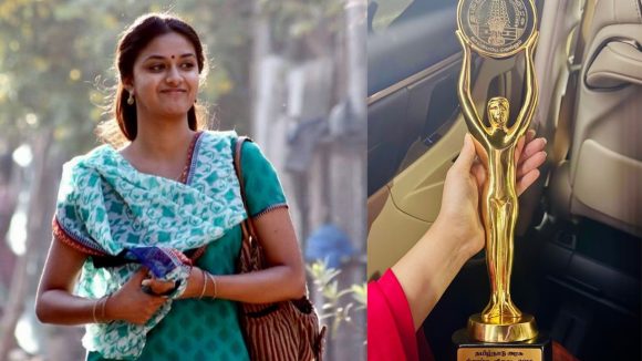 కీర్తి సురేష్కు రాష్ట్ర అవార్డు! మనోబాల జ్ఞాపకాలతో కన్నీటి పర్యంతం! కీర్తి సురేష్కు రాష్ట్ర అవార్డు! మనోబాల జ్ఞాపకాలతో కన్నీటి పర్యంతం!