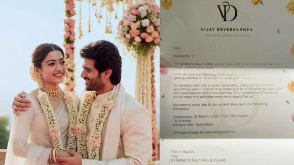 Vijay Deverakonda & Rashmika Mandanna Wedding Card Leaked, Team Reacts Angrily Vijay Deverakonda & Rashmika Mandanna Wedding Card Leaked, Team Reacts Angrily