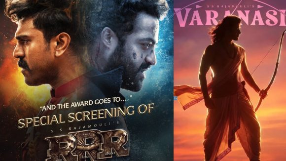 RRR Re-Release with a Twist: Varanasi First Look Revealed! Rajamouli's New Film Hype RRR Re-Release with a Twist: Varanasi First Look Revealed! Rajamouli's New Film Hype