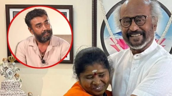 Rajinikanth's Felicitation of Sanitation Worker Padma Sparks Controversy Rajinikanth's Felicitation of Sanitation Worker Padma Sparks Controversy
