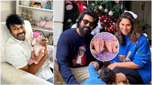 Ram Charan & Upasana Welcome Twins (Boy & Girl) to Mega Family, Fans Thrilled Ram Charan & Upasana Welcome Twins (Boy & Girl) to Mega Family, Fans Thrilled