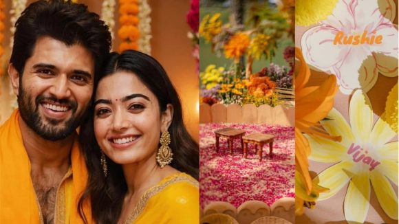 Vijay Deverakonda & Rashmika Mandanna Wedding: Haldi Photos Go Viral Ahead of Udaipur Nuptials Vijay Deverakonda & Rashmika Mandanna Wedding: Haldi Photos Go Viral Ahead of Udaipur Nuptials