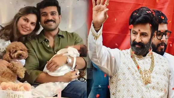 Balakrishna's Spiritual Gift for Ram Charan's Twins: Celebrating Mega-Nandamuri Bond Balakrishna's Spiritual Gift for Ram Charan's Twins: Celebrating Mega-Nandamuri Bond