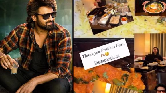 Prabhas's Generosity Goes Viral: Sends Home-Cooked Meal to 'Fauji' Co-Star Imanvi Prabhas's Generosity Goes Viral: Sends Home-Cooked Meal to 'Fauji' Co-Star Imanvi
