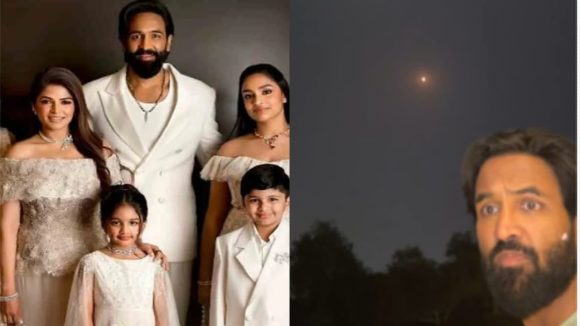 Manchu Vishnu's Family Safe in Dubai Amidst Mideast Tensions, Reassures Fans Manchu Vishnu's Family Safe in Dubai Amidst Mideast Tensions, Reassures Fans