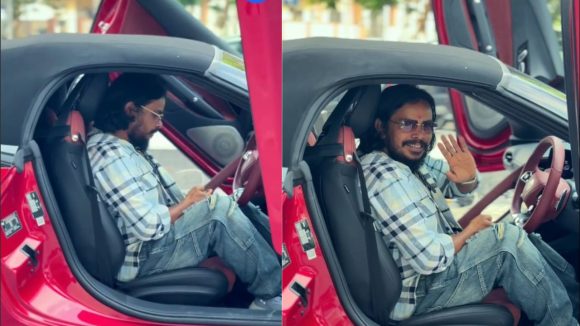 Sampoornesh Babu Buys Luxury MG Cyberster Car Worth Over 75 Lakhs! Fans Ecstatic Sampoornesh Babu Buys Luxury MG Cyberster Car Worth Over 75 Lakhs! Fans Ecstatic