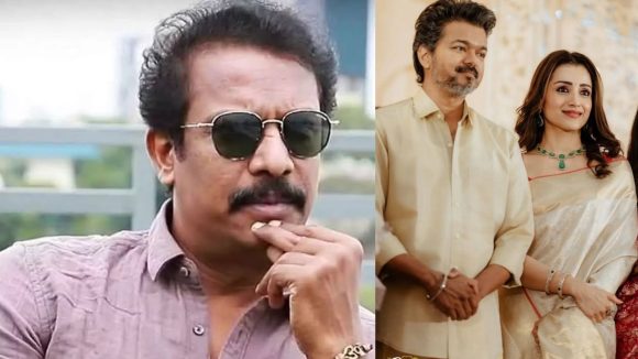 Samuthirakani Blasts Vijay Over Trisha Public Appearances, Sparks Political Debate Samuthirakani Blasts Vijay Over Trisha Public Appearances, Sparks Political Debate