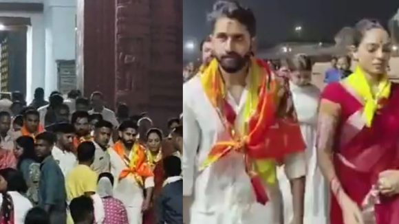 Naga Chaitanya & Sobhita Dhulipala Visit Puri Jagannath Temple, Video Goes Viral Naga Chaitanya & Sobhita Dhulipala Visit Puri Jagannath Temple, Video Goes Viral
