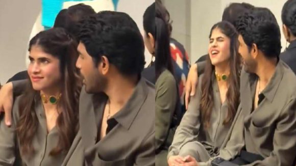 Allu Sirish & Nayanika Reddy's Cute Moment Goes Viral at Mumbai Fashion Week Allu Sirish & Nayanika Reddy's Cute Moment Goes Viral at Mumbai Fashion Week