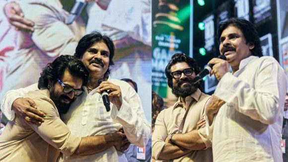 Ram Charan's Birthday: Pawan Kalyan's Heartfelt Blessings & Mega Fans' Grand Celebrations Ram Charan's Birthday: Pawan Kalyan's Heartfelt Blessings & Mega Fans' Grand Celebrations