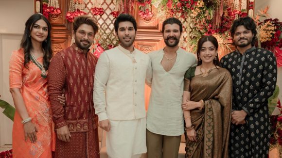 Allu Sirish Wedding Prep Kicks Off! Vijay Deverakonda & Rashmika's Viral Presence Steals Show Allu Sirish Wedding Prep Kicks Off! Vijay Deverakonda & Rashmika's Viral Presence Steals Show