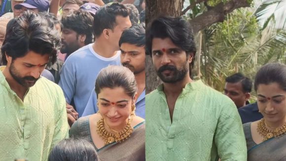 విజయ్, రష్మికల పెళ్లి వేడుకలు ఇంకా ముగియలేదు! సొంతూరిలో సందడి చేసిన జంట!! విజయ్, రష్మికల పెళ్లి వేడుకలు ఇంకా ముగియలేదు! సొంతూరిలో సందడి చేసిన జంట!!