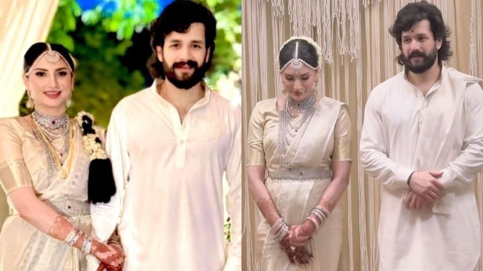 వైభవంగా అక్కినేని అఖిల్ వివాహం.. చిరూ, చరణ్, రాజమౌళి, ప్రశాంత్ నీల్ హాజరు.. టీమిండియా క్రికెటర్ కూడా.. వైభవంగా అక్కినేని అఖిల్ వివాహం.. చిరూ, చరణ్, రాజమౌళి, ప్రశాంత్ నీల్ హాజరు.. టీమిండియా క్రికెటర్ కూడా..