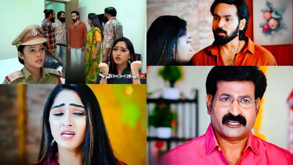 బ్రహ్మముడి ప్రోమో: అప్పుకు నిజాలన్నీ చెప్పేసిన రౌడీ- పెళ్లి రోజే యామిని అరెస్ట్- యామిని ఫ్యామిలీ సూసైడ్! బ్రహ్మముడి ప్రోమో: అప్పుకు నిజాలన్నీ చెప్పేసిన రౌడీ- పెళ్లి రోజే యామిని అరెస్ట్- యామిని ఫ్యామిలీ సూసైడ్!