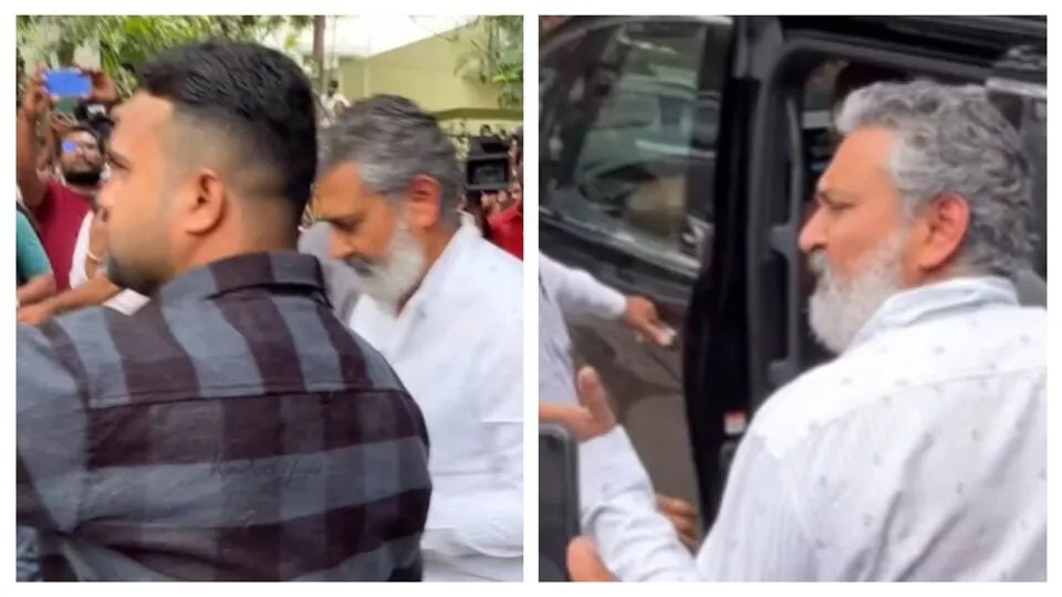 సమయం.. సందర్భం లేదా? సెల్ఫీ కోసం ట్రై చేసిన అభిమానిని తోసేసిన రాజమౌళి.. వీడియో వైరల్ సమయం.. సందర్భం లేదా? సెల్ఫీ కోసం ట్రై చేసిన అభిమానిని తోసేసిన రాజమౌళి.. వీడియో వైరల్