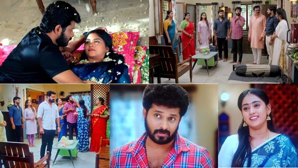 గుండె నిండా గుడి గంటలు టుడే ఎపిసోడ్: సత్యం ఇంట్లో సంబురాలు- సంజుకు సీన్ రివర్స్- మల్లెపూల వర్షంలో బాలు, మీనా రొమాన్స్ గుండె నిండా గుడి గంటలు టుడే ఎపిసోడ్: సత్యం ఇంట్లో సంబురాలు- సంజుకు సీన్ రివర్స్- మల్లెపూల వర్షంలో బాలు, మీనా రొమాన్స్