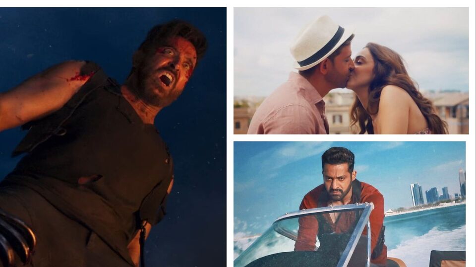 వార్ 2 ట్రైలర్.. ఈ 5 బెస్ట్ సీన్స్ గమనించారా? హృతిక్, కియారా కిస్.. హైప్ మరో లెవల్.. అదరగొడుతున్న యాక్షన్ వార్ 2 ట్రైలర్.. ఈ 5 బెస్ట్ సీన్స్ గమనించారా? హృతిక్, కియారా కిస్.. హైప్ మరో లెవల్.. అదరగొడుతున్న యాక్షన్