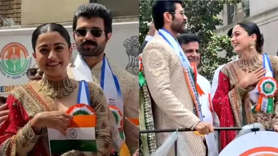 విజయ్, రష్మిక చేతిలో చేయి వేసి.. న్యూయార్క్ ఇండియా డే పరేడ్లో లవ్ బర్డ్స్ సందడి విజయ్, రష్మిక చేతిలో చేయి వేసి.. న్యూయార్క్ ఇండియా డే పరేడ్లో లవ్ బర్డ్స్ సందడి