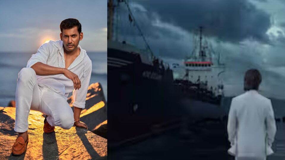 విశాల్, అంజలి కొత్త సినిమాకు టైటిల్ ఫిక్స్.. ఇంట్రెస్టింగ్గా మకుటం టీజర్.. సముద్ర మాఫియా నేపథ్యంలో! విశాల్, అంజలి కొత్త సినిమాకు టైటిల్ ఫిక్స్.. ఇంట్రెస్టింగ్గా మకుటం టీజర్.. సముద్ర మాఫియా నేపథ్యంలో!