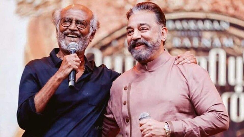 ఇద్దరు సూపర్ స్టార్లు మరోసారి ఒకే సినిమాలో.. కమల్ హాసన్తో మూవీ కన్ఫమ్ చేసిన రజనీకాంత్ ఇద్దరు సూపర్ స్టార్లు మరోసారి ఒకే సినిమాలో.. కమల్ హాసన్తో మూవీ కన్ఫమ్ చేసిన రజనీకాంత్