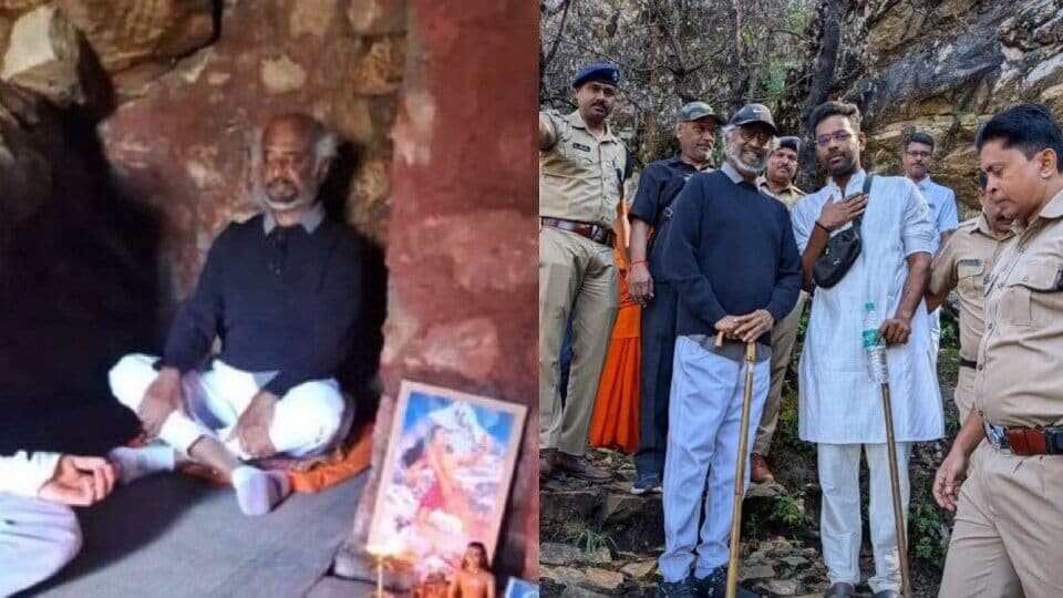 హిమాలయాల్లో సూపర్ స్టార్.. ధ్యానం చేస్తూ, సెల్ఫీలు దిగుతూ.. సోషల్ మీడియాలో ఫొటోలు, వీడియోలు వైరల్ హిమాలయాల్లో సూపర్ స్టార్.. ధ్యానం చేస్తూ, సెల్ఫీలు దిగుతూ.. సోషల్ మీడియాలో ఫొటోలు, వీడియోలు వైరల్