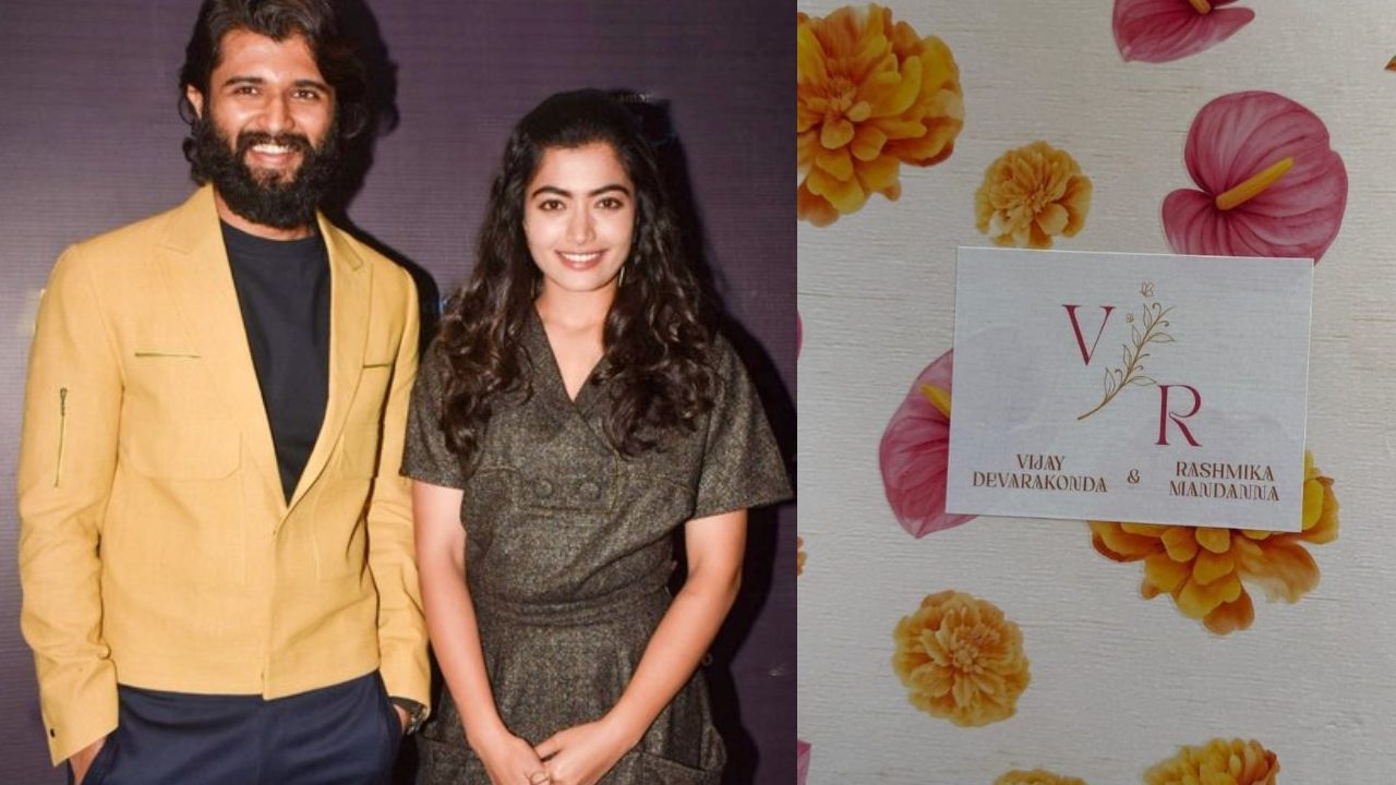 Vijay Deverakonda & Rashmika Mandanna Wedding Card Leaked! Gifts & Venue Revealed Vijay Deverakonda & Rashmika Mandanna Wedding Card Leaked! Gifts & Venue Revealed