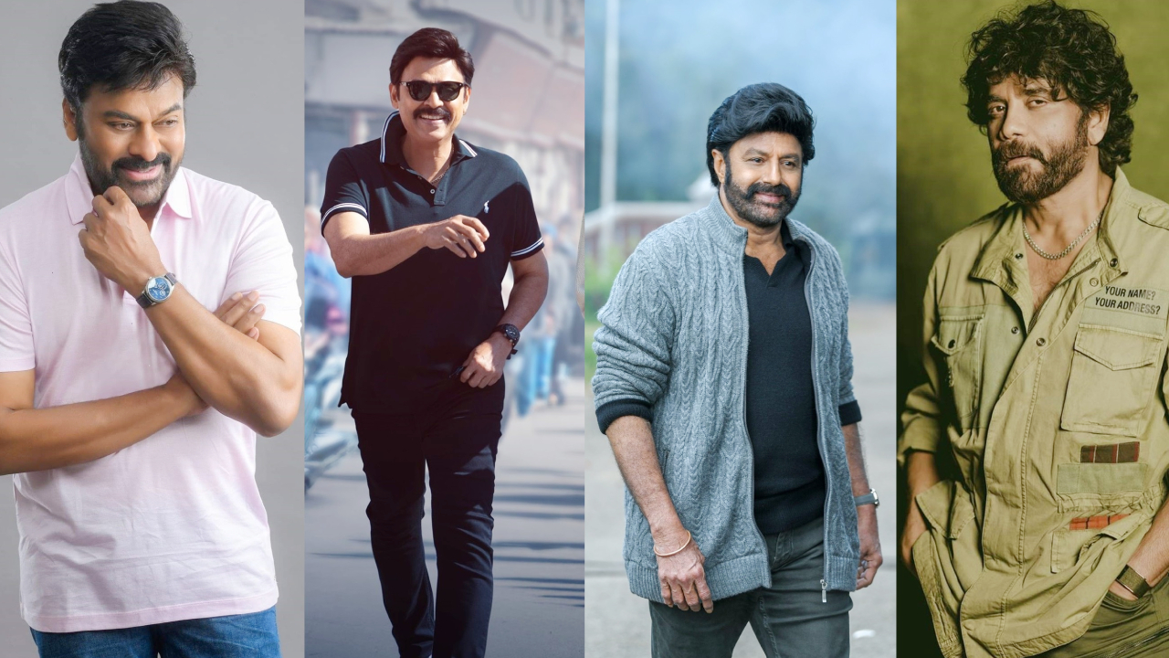 2027 సంక్రాంతి: టాలీవుడ్ షేక్.. బాక్సాఫీస్ బద్దలు! చిరు, బాలయ్య, నాగ్, వెంకీ వార్ ఫిక్స్! 2027 సంక్రాంతి: టాలీవుడ్ షేక్.. బాక్సాఫీస్ బద్దలు! చిరు, బాలయ్య, నాగ్, వెంకీ వార్ ఫిక్స్!