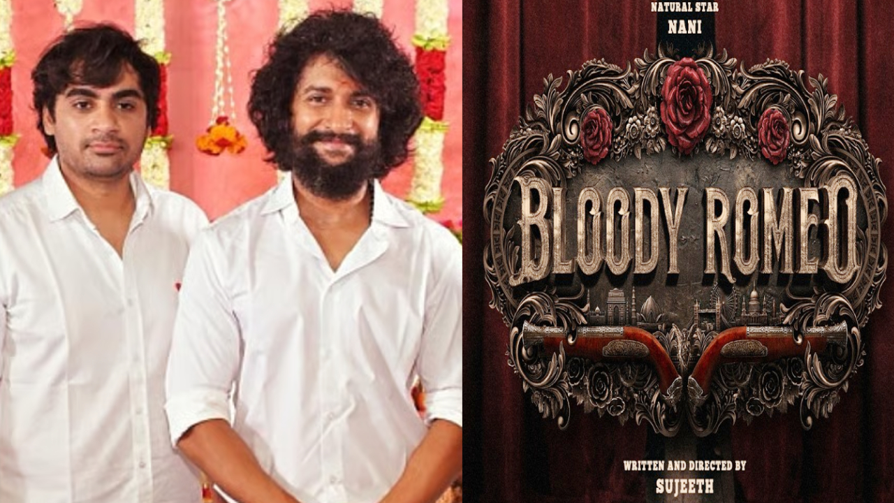 Nani's 'Bloody Romeo': Dual Role as Gangster & Chef, Pan-India Buzz Explodes! Nani's 'Bloody Romeo': Dual Role as Gangster & Chef, Pan-India Buzz Explodes!