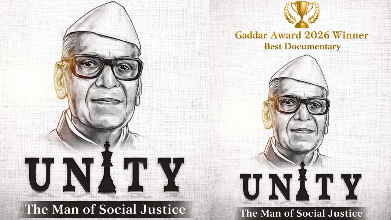 Konda Laxman Bapuji Documentary 'Unity' Wins Prestigious Gaddar Award Konda Laxman Bapuji Documentary 'Unity' Wins Prestigious Gaddar Award