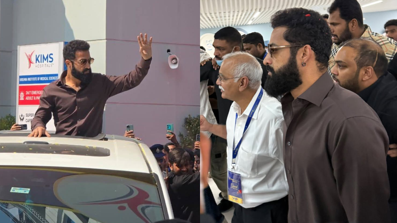 NTR Fans Go Wild in Bengaluru: Simhadri Scene Recreated, New Look Goes Viral! NTR Fans Go Wild in Bengaluru: Simhadri Scene Recreated, New Look Goes Viral!