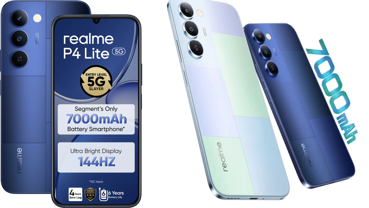 రియల్మి P4 లైట్ 5G: భారీ బ్యాటరీతో సంచలనం! రూ.12,999కే మీ సొంతం చేసుకోండి! రియల్మి P4 లైట్ 5G: భారీ బ్యాటరీతో సంచలనం! రూ.12,999కే మీ సొంతం చేసుకోండి!