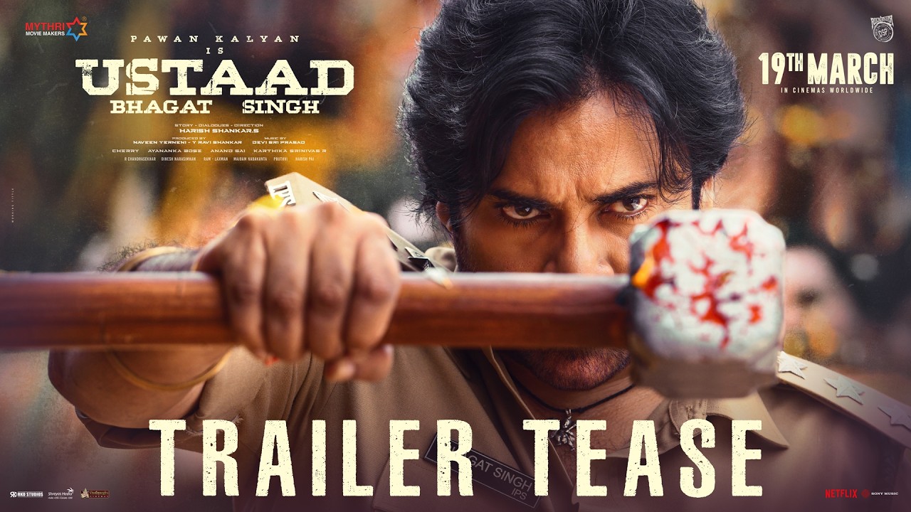Ustaad Bhagat Singh Teaser: Pawan Kalyan's Explosive Rampage Breaks Records! Ustaad Bhagat Singh Teaser: Pawan Kalyan's Explosive Rampage Breaks Records!